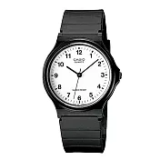 CASIO 卡西歐MQ-24極簡時尚指針中性錶- 白面小數字 7B