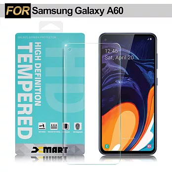 Xmart for 三星 Samsung Galaxy A60 薄型 9H 玻璃保護貼-非滿版