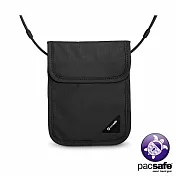 Pacsafe COVERSAFE X75 RFID 安全貼身掛頸暗袋黑色