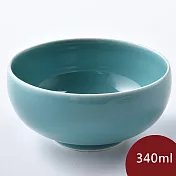 Hakusan 白山陶 飯碗 青磁 340ml 日本製