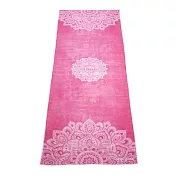 【YogaDesignLab】Yoga Mat Towel 瑜珈舖巾 - Mandala Rose