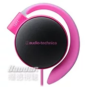 鐵三角 ATH-EQ500 耳掛式耳機 超輕量款22g - 粉色