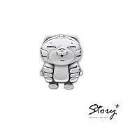 STORY故事銀飾-白爛貓經典系列-LanLan純銀單邊耳環穿式/針式