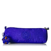 KIPLING防水尼龍長型筆袋-藍紫  (現貨+預購)藍紫