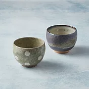 有種創意 - 日本美濃燒 - 手感和風茶杯 - 對杯組(2件式)