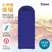 【CHINOOK】Flame500火焰信封登山露營睡袋20171靜謐藍左開