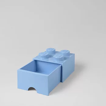 丹麥LEGO 放大版樂高抽屜4凸(天空藍)