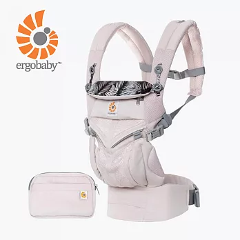 Ergobaby Omni全階段型四式360透氣款嬰兒揹巾/揹帶-粉色