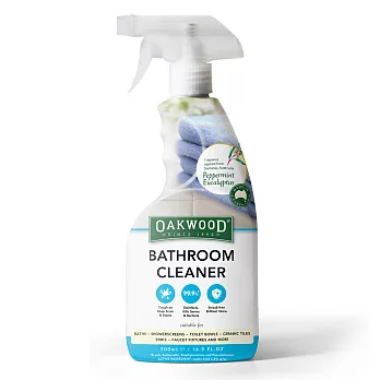 【OAKWOOD】浴室清潔劑 500ml/瓶(打造無痕光潔面和閃耀光澤)
