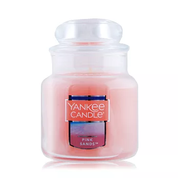 YANKEE CANDLE香氛蠟燭-粉紅沙 Pink Sands(104g)-新包裝