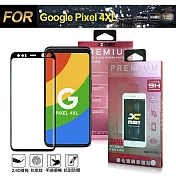 Xmart for Google Pixel 4 XL 超透滿版2.5D鋼化玻璃貼-黑