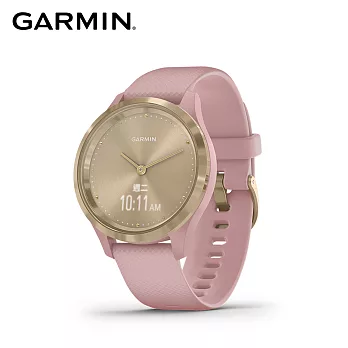 Garmin vivomove 3S 指針智慧腕錶 (39mm)沁甜糖瓷金
