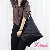 【Lemio】LD系列訂製簡約粽子包(性格黑)