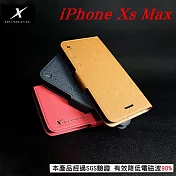 Moxie X-SHELL Apple iPhone XS Max (6.5 吋) 分離式防電磁波皮套 側翻皮套紅色