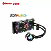 安耐美水冷 幻彩飛輪 LIQFUSION ELC-LF240-RGB