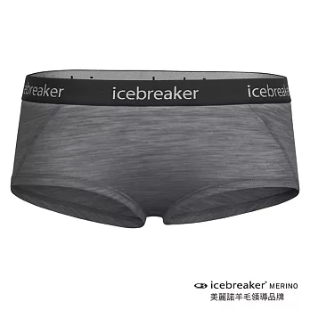 【紐西蘭Icebreaker 】女 Sprite 四角內褲-BF150 / IB103023L-013灰