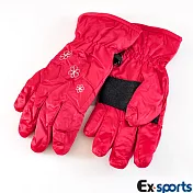 Ex-sports 防水保暖手套 超輕量多功能(女款-7204)Free-紅色