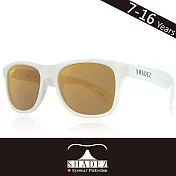 瑞士SHADEZ兒童頂級偏光太陽眼鏡SHZ-415年齡(7-16)白框霧金
