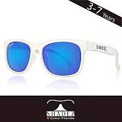 瑞士SHADEZ兒童頂級偏光太陽眼鏡SHZ-410(年齡3-7)白框湛藍