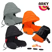ARKY Somnus Travel Pillow 咕咕旅行枕-快速充氣版+專用收納袋但尼丁橘+收納袋