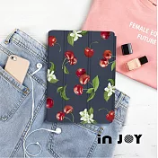 INJOYmall for iPad mini123 系列 Smart cover皮革平板保護套 香甜櫻桃款