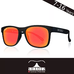 瑞士SHADEZ兒童頂級偏光太陽眼鏡SHZ─405年齡(7─16)框晚霞橘
