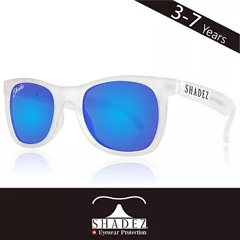 瑞士SHADEZ兒童頂級偏光太陽眼鏡SHZ-418年齡(3-7)明框湛藍