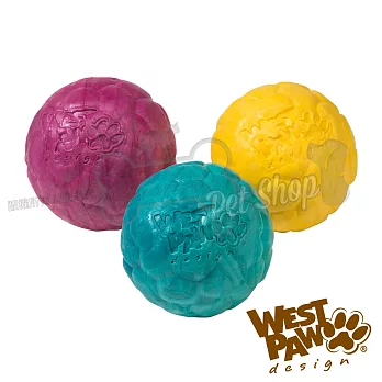 【美國West Paw】Boz 彈力浮水球-小- 黃