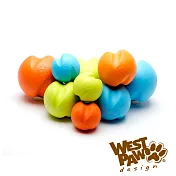美國West Paw Jive 耐咬玩具球-5cm-小- 藍