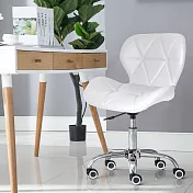 E-home Radar雷達軟墊電腦椅-四色可選白色