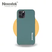 Nexestek iPhone 11Pro Liquid Silicone case 暗夜綠色