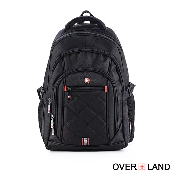 OVERLAND - 美式十字軍 - 極致美型設計交叉菱格紋後背包 - 3071