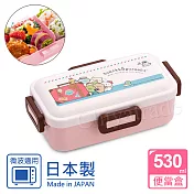 【角落小夥伴】日本製 角落生物 便當盒 保鮮餐盒 辦公旅行通用?530ML(正版授權)-環遊世界