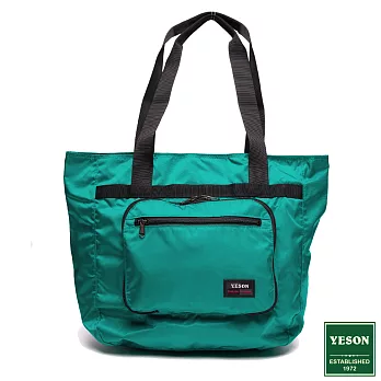 YESON - M.I.T.休閒度假輕薄防水多用途折疊休閒袋-共6色綠色