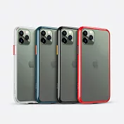 【TOTU】晶剛系列iPhone11 Pro/Pro Max超薄款耐摔保護殼AA092透明紅