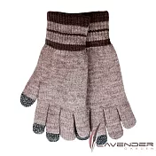 Lavender-i-Touch觸控雙層手套-素面-卡其卡其