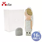 【Xebe集比】新娘 造型USB隨身碟 16G(珠寶盒裝)