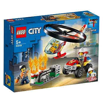 樂高LEGO 城市系列 - LT60248 消防直升機呼救