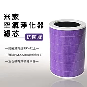 米家空氣淨化器濾芯/濾網 抗菌版 (淨化器2/2S/3/Pro通用)(副廠)紫色