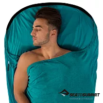 【澳洲 Sea to Summit】Coolmax 睡袋內套 水藍 /STSACMAXAQ水藍