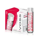 【VOSS芙絲】草莓薑汁風味氣泡礦泉水12瓶(375mlx12)-箱購