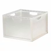 樹德 livinbox - 巧拼收納箱(有把手) KD-2638 純淨透