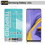 Xmart for 三星 Samsung Galaxy A51 薄型 9H 玻璃保護貼-非滿版
