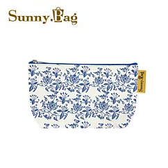 Sunny Bag─化妝包─青花番蓮紋