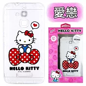 【Hello Kitty】ASUS ZenFone 3 Max 5.2吋 ZC520TL 彩繪空壓手機殼(愛戀)