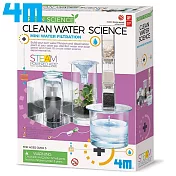 4M綠色科學Clean Water Science環保淨水器濾水器00-03281(水循環原理)Green Science綠教具