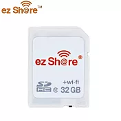 ezShare wi-fi無線SDHC記憶卡32G SD卡(Class10,分享派照片google+facebook)適佳能尼康索尼賓得士奧林巴斯國際富士(開年公司貨)林