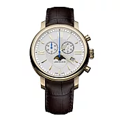 AEROWATCH 瑞士愛羅錶 - 紳士風格計時石英錶款
