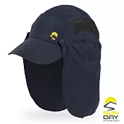 【美國 Sunday Afternoons】抗UV 防潑透氣三用護頸探險家帽 Adventure Stow Cap (SAS2A01728B)L海軍藍