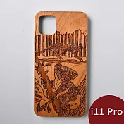 Woodu 木製手機殼 萌系無尾熊 iPhone 11 Pro適用